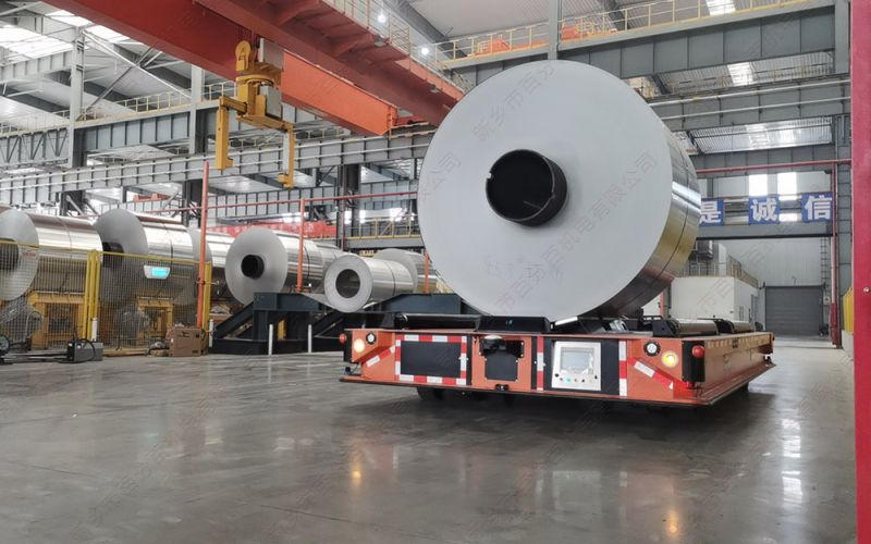 無軌電動(dòng)平板車在帶鋼加工車間中的應(yīng)用及優(yōu)勢