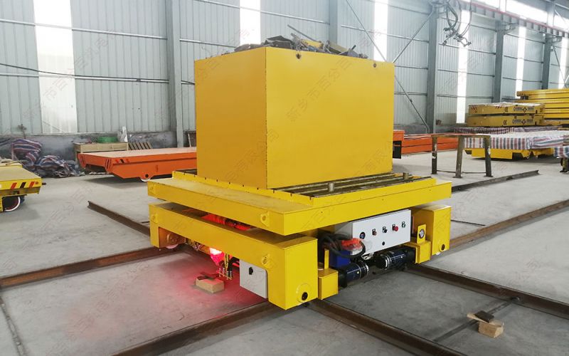 交叉軌道RGV小車是一種有效、穩(wěn)定、靈活的工廠轉(zhuǎn)運(yùn)工具