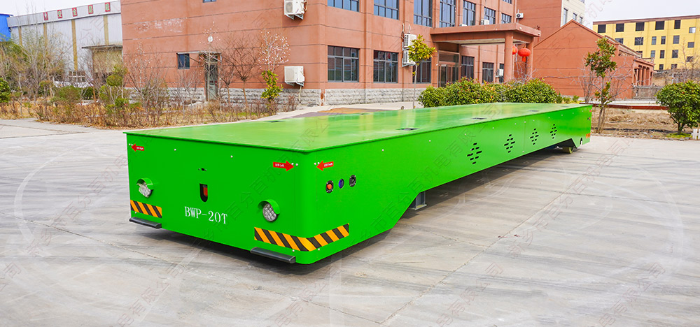 差速轉(zhuǎn)向無(wú)軌電動(dòng)平車